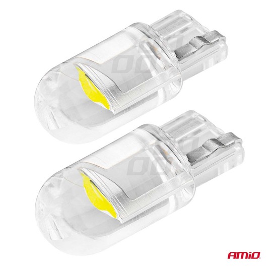 Żarówki LED STANDARD T10 W5W COB HPC 12V Clear whi -photo number 7