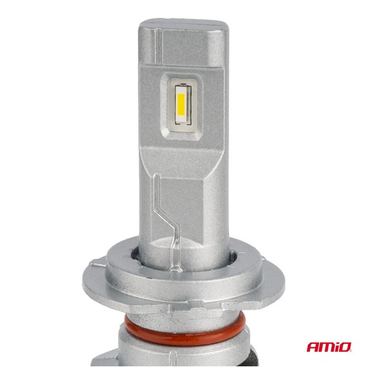 Żarówki samochodowe LED seria X1 H7 6500K Canbus AMIO-02966 -zdjęcie numer 5