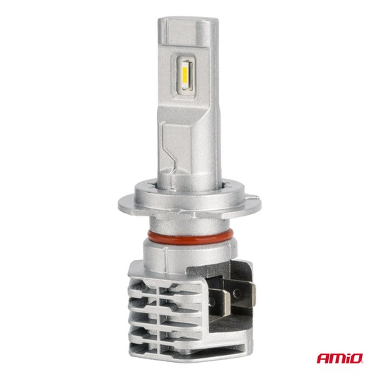 Żarówki samochodowe LED seria X1 H7 6500K Canbus AMIO-02966 -zdjęcie numer 3