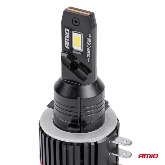 Żarówki samochodowe LED seria X3 H15 6500K Canbus AMIO -zdjęcie numer 6