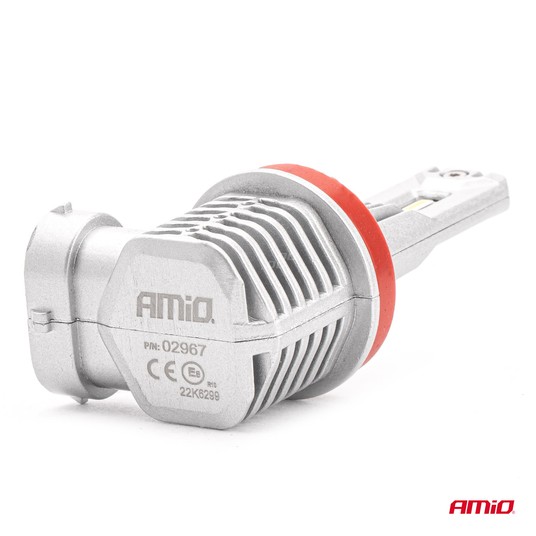 Żarówki samochodowe LED X1 Series AMiO H8 H9 H11 AMIO -zdjęcie numer 4