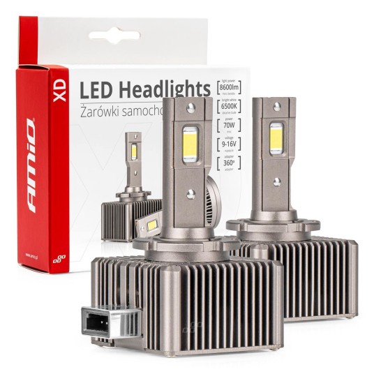 Żarówki żarniki LED AMiO XD D1S D1R AMIO-03310 -zdjęcie numer 1