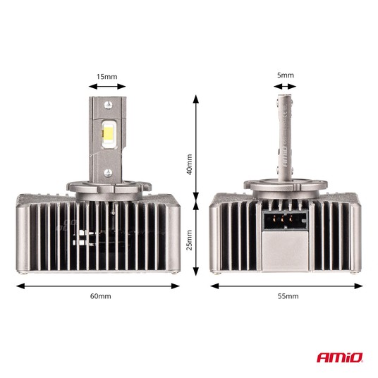 Żarówki żarniki LED AMIO XD D5S AMIO -photo number 5