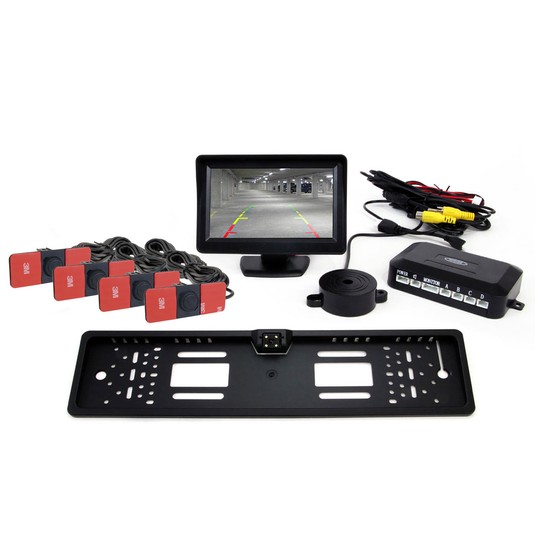 Zest. Czuj. TFT01 4,3" z Kam.CAM-402 LED 4 czar -photo number 1