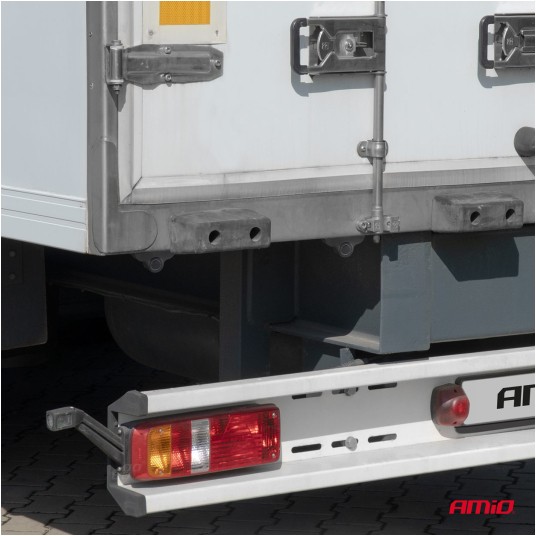 Zestaw czujników parkowania cofania Buzzer 4 sensory czarne TRUCK BUS 19 mm AMIO-02278 -zdjęcie numer 7