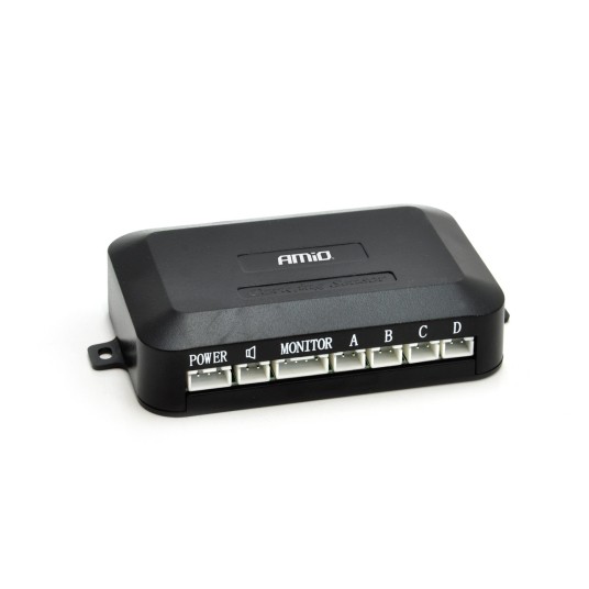 Zestaw czujników parkowania TFT02 4,3 z kamerą HD-402-LED 4 sensory białe -zdjęcie numer 5