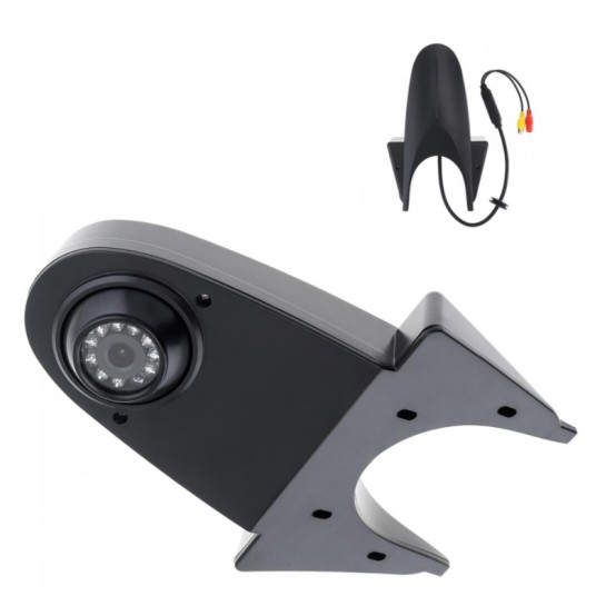 Zestaw czujników parkowania TFT02 4,3 z kamerą HD-502-IR 4 sensory czarne wewnętrzne -zdjęcie numer 2