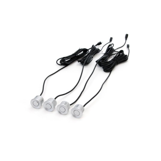 Zestaw czujników TFT01 4,3" z kamerą CAM-402 LED 4 sensory srebrne -zdjęcie numer 9