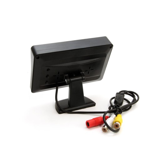 Zestaw czujników TFT01 4,3" z kamerą CAM-402 LED 4 sensory srebrne -zdjęcie numer 4