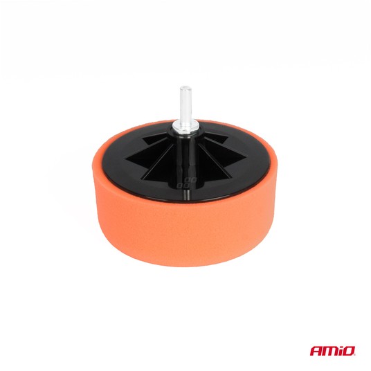 Zestaw gąbek do polerowania gąbki polerskie 3x125mm + adapter M14 AMIO-02648 -zdjęcie numer 8