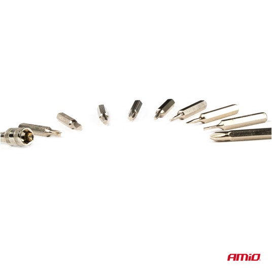 Zestaw precyzyjnych śrubokrętów torx bity wkrętaki AMIO-03135 -zdjęcie numer 4
