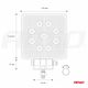 02421 AWL07 9LED 110x110 35W FLAT 9-36V -photo number 3