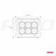 02431 AWL17 6LED 95x77 18W FLAT 9-36V -photo number 7