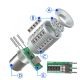 EM Automotive® Żarówka LED P21/5W 40 LED CSP SMD Czerwona do Światła Stop 1 Sztuka -zdjęcie numer 4