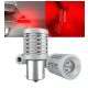 EM Automotive® Żarówka LED P21W Czerwona 40 Diod CSP SMD do Świateł Stop 1 Sztuka -zdjęcie numer 3