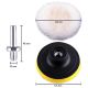 EM Automotive® Zestaw Futer Polerskich do Lakieru na Rzep 125 mm z Adapterem 5 Elementów -zdjęcie numer 6