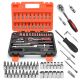 EM Automotive® Zestaw Kluczy Nasadowych 1/4 Cala z Grzechotką Bitami Torx i Inbus -zdjęcie numer 4