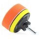 EM Automotive® Zestaw Padów Polerskich z Rzepem i Adapterem 80 mm 11 Elementów -zdjęcie numer 3