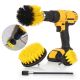 EM Automotive® Zestaw Szczotek Czyszczących na Wiertarkę i Wkrętarkę 5 cm 8 cm 10 cm -zdjęcie numer 1