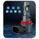 EM Automotive® Zestaw Żarówek LED X90 H11 Plug and Play Komplet 2 Sztuki -zdjęcie numer 5