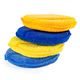 Gąbki do polerowania woskowania zestaw gąbek 4 x 125 mm AMIO-02905 -zdjęcie numer 1