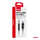 Kabel audio USB-C na AUX Mini Jack 3.5mm 1m -photo number 2