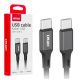 Kabel do ładowania USB-C - USB-C 60W 200cm FullLINK -zdjęcie numer 1
