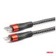 Kabel UC-19 USB-C + Lightning iphone 200 cm FullLINK AMIO-02931 -zdjęcie numer 4