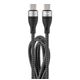 Kabel USB-C + USB-C 100 cm FullLINK UC-16 AMIO-02928 -zdjęcie numer 1