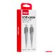 Kabel USB-C USB-C 60W 3m FullLINK X111 Trans. -photo number 2