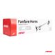 Klakson fanfara chrom 640 mm 12V 24V -photo number 2