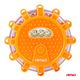 Lampa ostrzegawcza awaryjna z funkcją latarki 3xAAA IP65 12SMD + 3SMD światło czerwone AMIO-02499 -zdjęcie numer 8