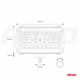Lampa robocza AWL09 28 LED FLOOD 9-36V -zdjęcie numer 5