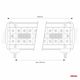 Lampa robocza AWL21 80LED COMBO 9-36V -zdjęcie numer 4