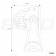 Lampa robocza AWL26 panelowa 80LED COMBO 9-36V -zdjęcie numer 3