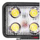 Lampa robocza LED szperacz AWL02 6 LED 12V 24V AMIO-01613 -zdjęcie numer 9