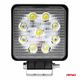 Lampa robocza LED szperacz AWL07 9 LED 12V 24V AMIO-02421 -zdjęcie numer 10