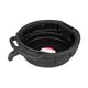 Miska z lejkiem do zlewania oleju spuszczania płynów cieczy zlewarka 10L 50cm AMIO-04052 -zdjęcie numer 1