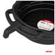 Miska z lejkiem do zlewania oleju spuszczania płynów cieczy zlewarka 10L 50cm AMIO-04052 -zdjęcie numer 4