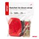 Pas transportowy mocujący z napinaczem 500 kg 25 mm 5 m BELT-02 AMIO-01724 -zdjęcie numer 3