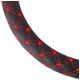 Pokrowiec nakładka na kierownicę samochodową M 37-39cm SWC-40-M AMIO-02813 -zdjęcie numer 2