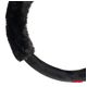 Pokrowiec nakładka na kierownicę samochodową SWC-57-M 37-39cm AMIO-04167 -zdjęcie numer 3