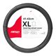 Pokrowiec skórzany perforowany nakładka na kierownicę samochodową XL 41-43cm SWC-50-XL AMIO-03558 -zdjęcie numer 1