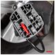 Pompka nożna MINI PU05 metalowa AMIO-02142 -zdjęcie numer 3