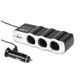 ROZGAŁĘZIACZ ZAPALNICZKI POTRÓJNY 12/24V Z USB -zdjęcie numer 1