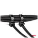 Taśmy opaski zaciskowe kablowe czarne 3,6x150mm - 100 szt. AMIO-02153 -zdjęcie numer 3