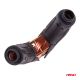 Zaciski na kable krokodylki 170mm 400A 2szt. AMIO-04435 -zdjęcie numer 4