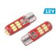 Żarówka VISION W5W (T10) 12V 15x 3014 SMD LED, sil -photo number 2