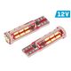 Żarówka VISION W5W (T10) 12V 27x 4014 SMD CAN -photo number 3
