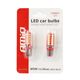 Żarówki LED CANBUS 24SMD 3014 T10e W5W SILCA White 12V AMIO-01444 -zdjęcie numer 2